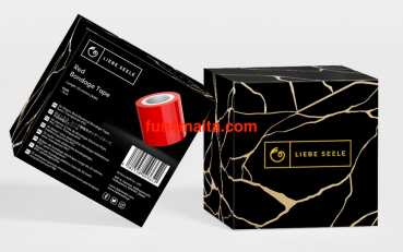 Liebe Seele 25m Long Bondage Tape, red